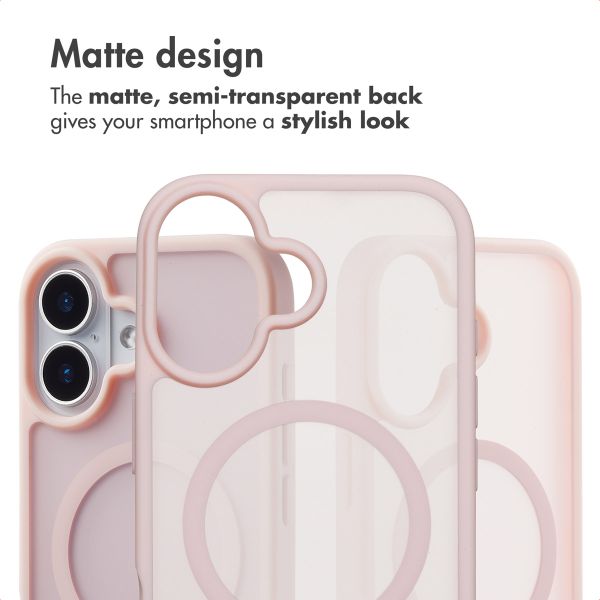imoshion Colour Guard Back Cover with MagSafe Apple iPhone 17 - Light Pink