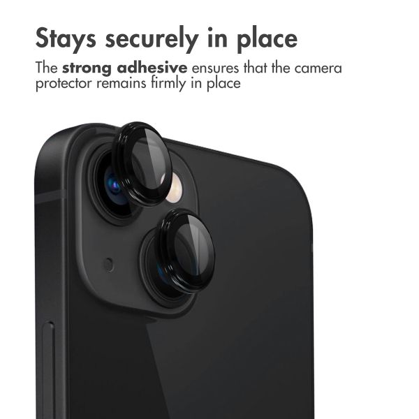 imoshion Camera Protector Glass 2-pack Apple iPhone 13 - Black