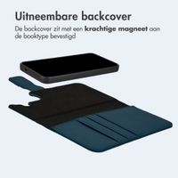 imoshion Uitneembare 2-in-1 Luxe Bookcase Samsung Galaxy S25 FE - Blauw