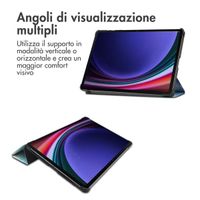 imoshion Design Trifold Bookcase Samsung Galaxy Tab S9 11.0 inch - Space