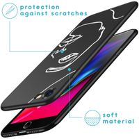 imoshion Design hoesje iPhone SE (2022 / 2020) / 8 / 7 - Abstract Gezicht