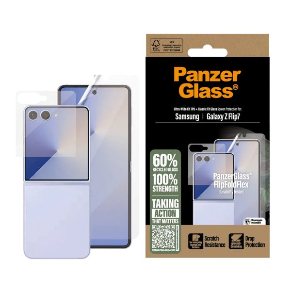 PanzerGlass Screenprotector Glass & Film Samsung Galaxy Z Flip 7