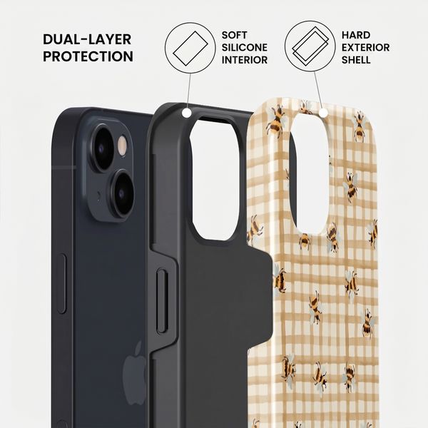 Burga Tough Back Cover with MagSafe Apple iPhone 13 - Honeycomb