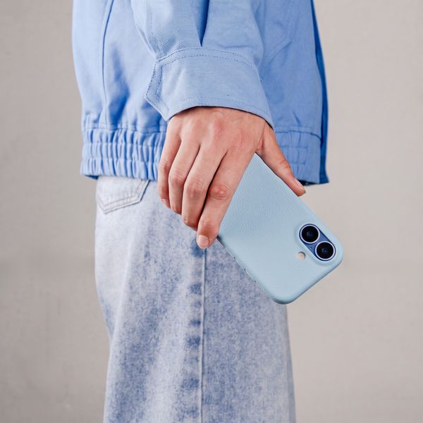 imoshion Texture Backcover Apple iPhone 18 Pro / 17 Pro - Lichtblauw