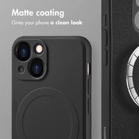 imoshion Colour Back Cover with MagSafe Apple iPhone 13 Mini - Black