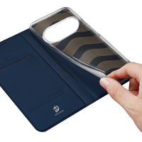 Dux Ducis Slim Softcase Bookcase Google Pixel 10 Pro XL - Donkerblauw