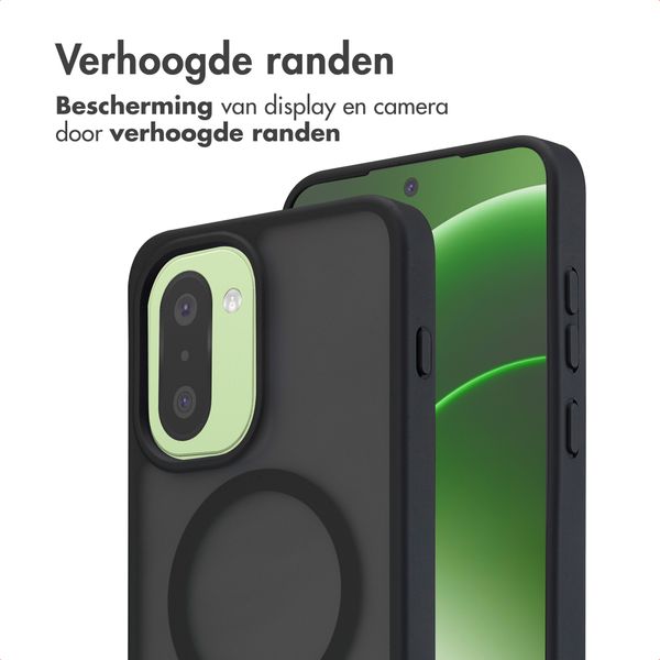 imoshion Color Guard Backcover met MagSafe OnePlus 15R - Zwart