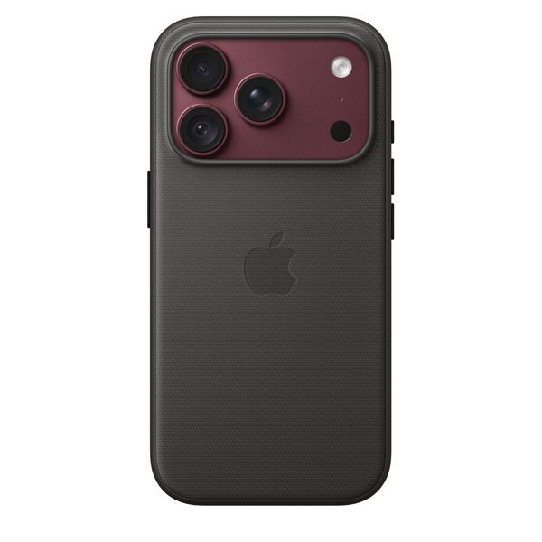 Apple TechWoven Case met MagSafe Apple iPhone 18 Pro - Black