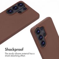 imoshion Silicone Case with Strap Samsung Galaxy S26 Ultra - Brown