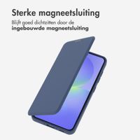 imoshion Transparante Bookcase met MagSafe Samsung Galaxy A37 (5G) - Blauw