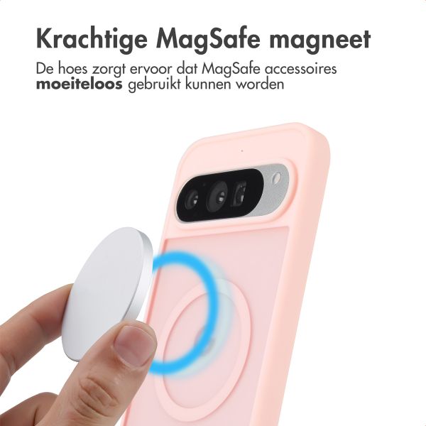 imoshion Color Guard Backcover met MagSafe Google Pixel 9 Pro XL - Lichtroze