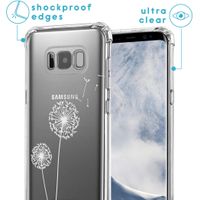 imoshion Design hoesje met koord Samsung Galaxy S8 - Paardenbloem - Wit