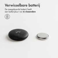 imoshion Wireless Tag - Bluetooth Tracker voor Android - 2 pack - Zwart