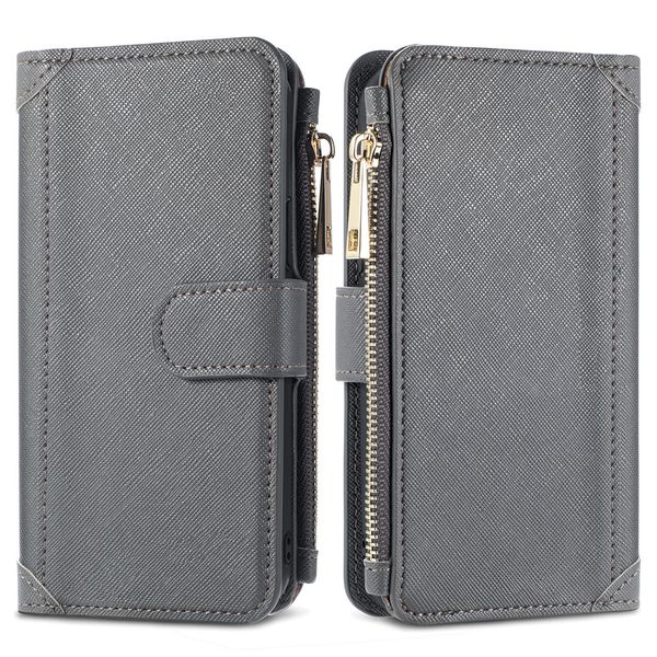 imoshion Luxe Portemonnee Samsung Galaxy S10 - Grijs