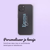Hoesje met eigen foto en/of tekst Apple iPhone 15 - Naam