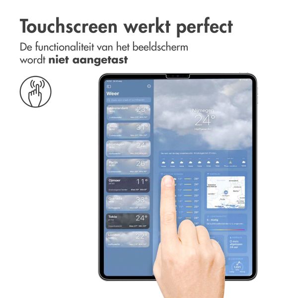 imoshion Gehard glas screenprotector iPad Pro 12.9 (2018-2022) - Transparant