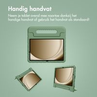 imoshion Kidsproof Backcover met handvat Samsung Galaxy Tab A11 Plus / A9 Plus - Olive Green