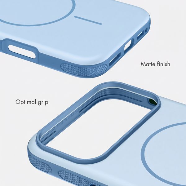 imoshion Colour Case with Thin MagSafe Ring Apple iPhone 18 Pro Max / 17 Pro Max - Light Blue
