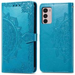 imoshion Mandala Bookcase Motorola Moto G42 - Turquoise