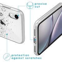 imoshion Design hoesje Apple iPhone Xr - Spetters - Zwart