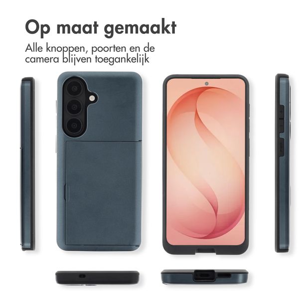 imoshion Backcover met pasjeshouder Samsung Galaxy S26 Plus - Donkerblauw