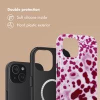 Selencia Vivid Back Cover with MagSafe Apple iPhone 15 - Cosmic Orchid