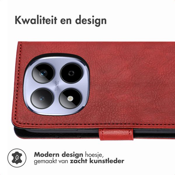 imoshion Luxe Bookcase Xiaomi Redmi Note 15 Pro (4G) - Bordeaux