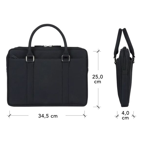 dbramante1928 Stelvio Laptoptas 14 inch - Gerecycled materiaal - Zwart