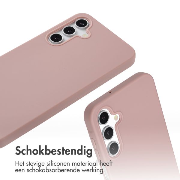 imoshion Siliconen hoesje met koord Samsung Galaxy A16 - Sand Pink