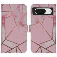 imoshion Design Softcase Bookcase Google Pixel 8 - Pink Graphic