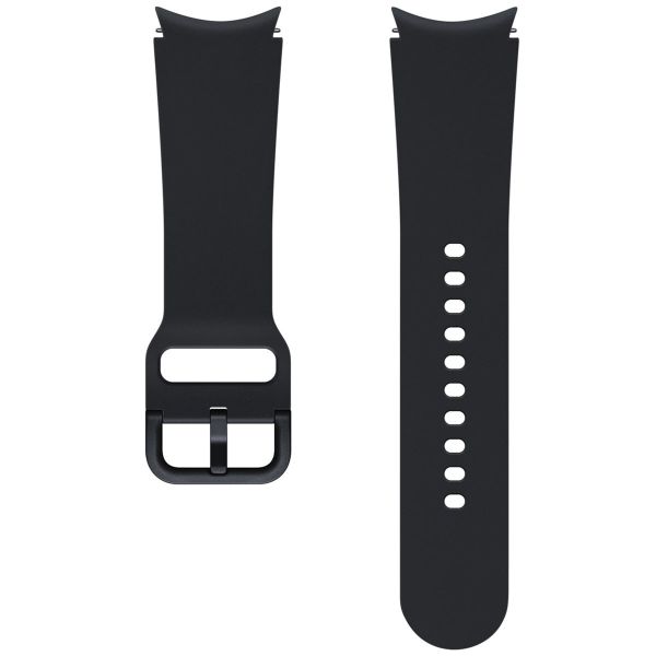 Samsung Originele Sport Band voor de Samsung Galaxy Watch 4 / 5 / 6 / 7 - 20 mm - S/M - Zwart