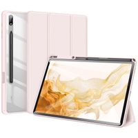 Dux Ducis Toby Bookcase Samsung Galaxy Tab S8 Plus / S7 Plus / S7 FE - Roze