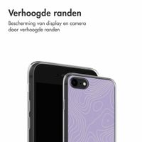 imoshion Design hoesje iPhone SE (2022 / 2020) / 8 / 7 - Topo Lilac