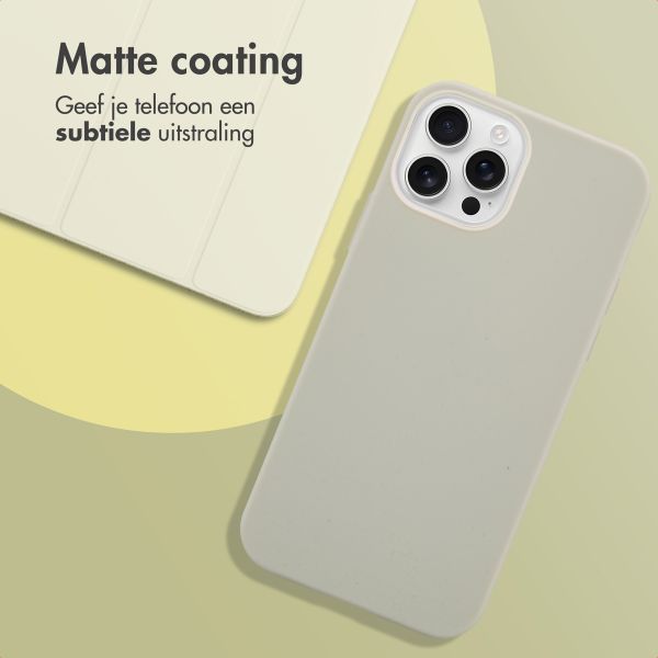 imoshion Color Backcover Apple iPhone 12 (Pro) - Grijs