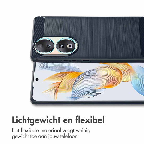 imoshion Brushed Backcover Honor 90 - Donkerblauw