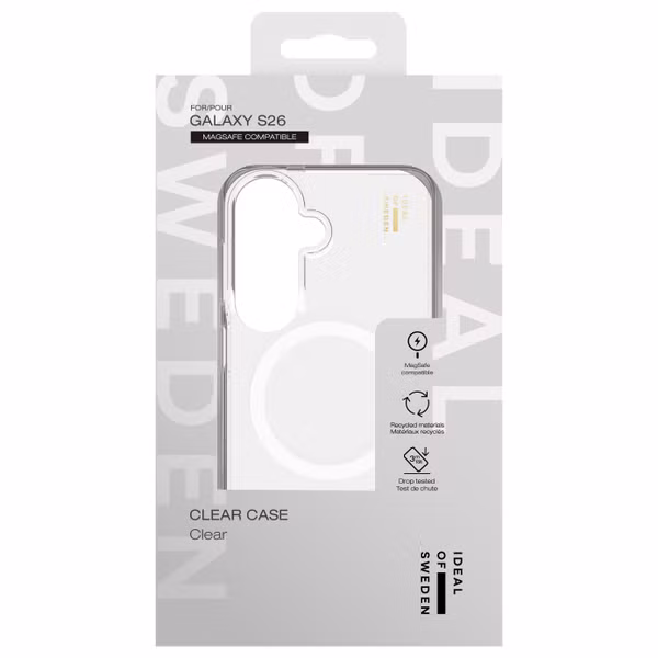 iDeal of Sweden Clear Case MagSafe Samsung Galaxy S26 - Clear