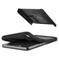 Spigen Slim Armor Backcover Samsung Galaxy S22 - Zwart