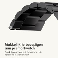 imoshion Stalen bandje  - Universeel 22 mm aansluiting - Zwart