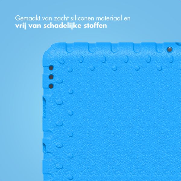 imoshion Kidsproof Backcover met handvat Samsung Galaxy Tab A11 / A9 8.7 inch - Blauw