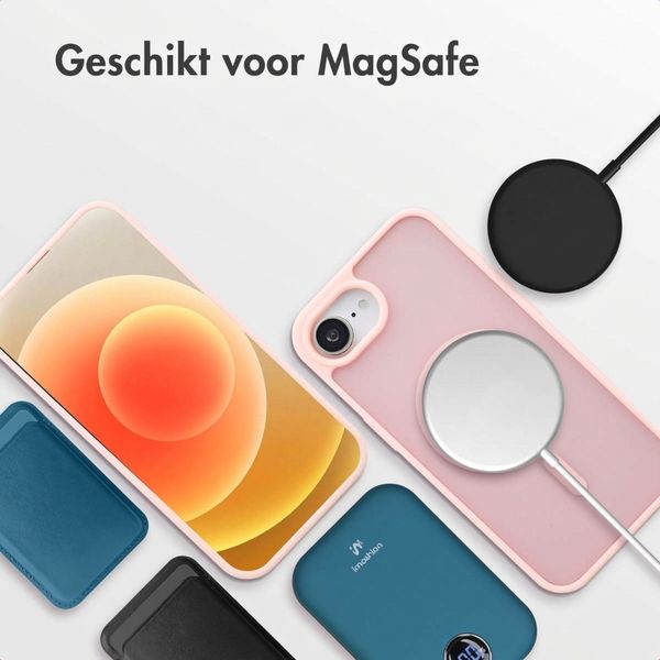 imoshion Color Guard Backcover met MagSafe Apple iPhone 17e / 16e - Lichtroze
