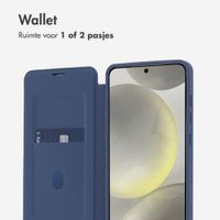 imoshion Transparante Bookcase met MagSafe Samsung Galaxy S25 / S24 - Blauw