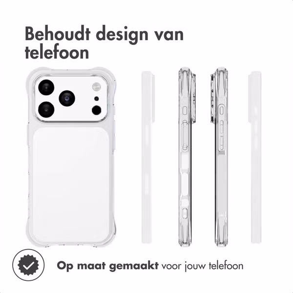 imoshion Shockproof Case Apple iPhone 17 Pro - Transparant