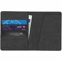 Selencia Paspoorthoes - Kunstleren cover voor je paspoort - Golden Beige Marble