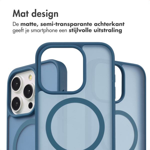 imoshion Color Guard Backcover met MagSafe iPhone 15 Pro - Donkerblauw