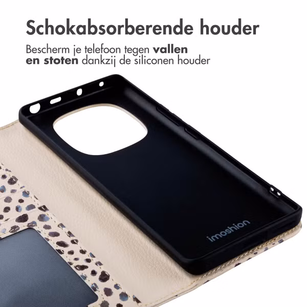 imoshion Design Bookcase Xiaomi Redmi Note 14 Pro (4G) - Black And White Dots