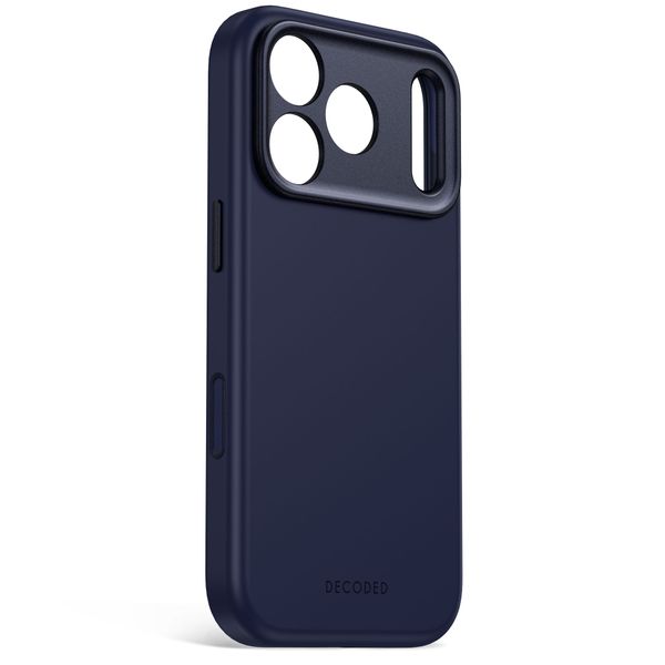 Decoded Silicone Backcover MagSafe Apple iPhone 18 Pro / 17 Pro - Atlantic Blue