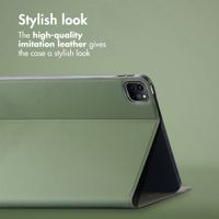 Accezz Classic Tablet Case Apple iPad Pro 12.9 (2020/2021/2022) - Green