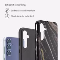 Selencia Vivid Backcover Samsung Galaxy S23 FE - Chic Marble