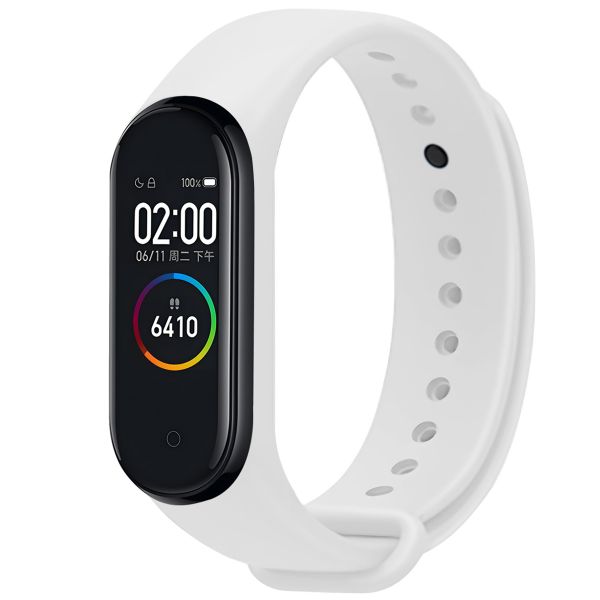 imoshion Siliconen bandje Xiaomi Mi Band 3 / 4 - Wit