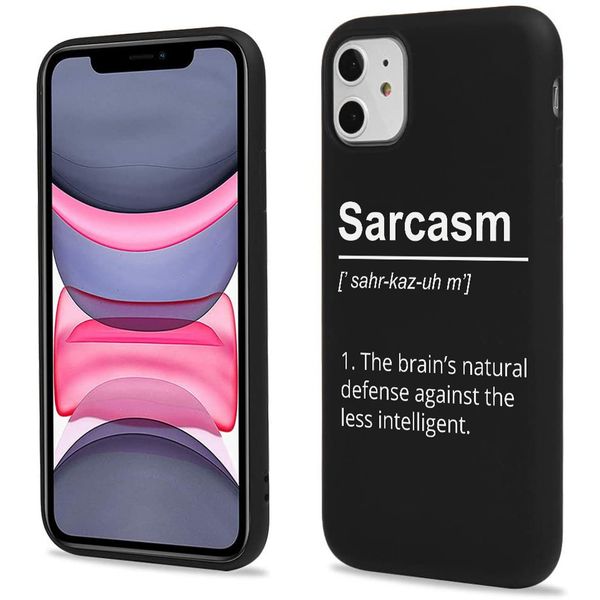 imoshion Design hoesje iPhone 11 - Quote - Zwart